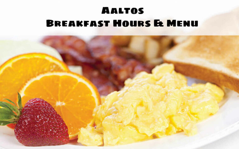 aaltos breakfast hours