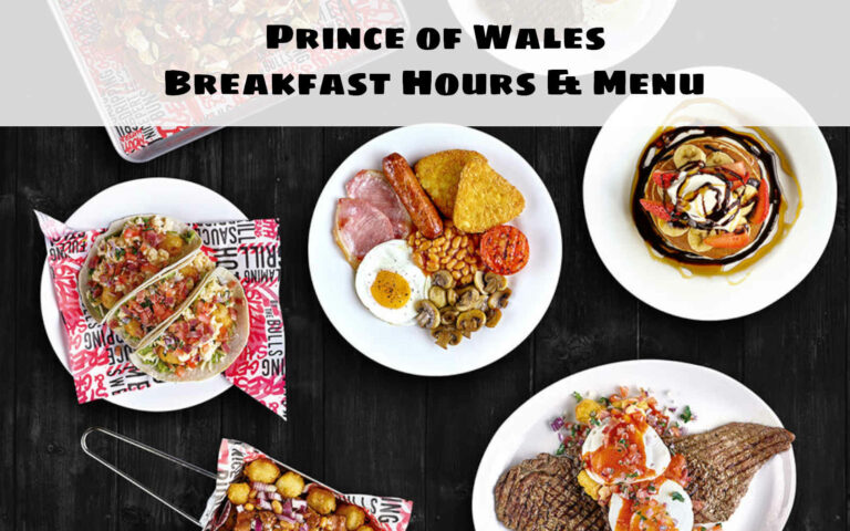 Prince of Wales Hotel Breakfast Hours